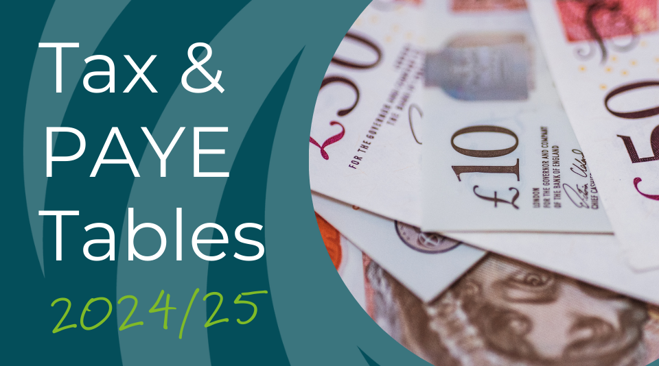 Tax & PAYE Tables 2024/25